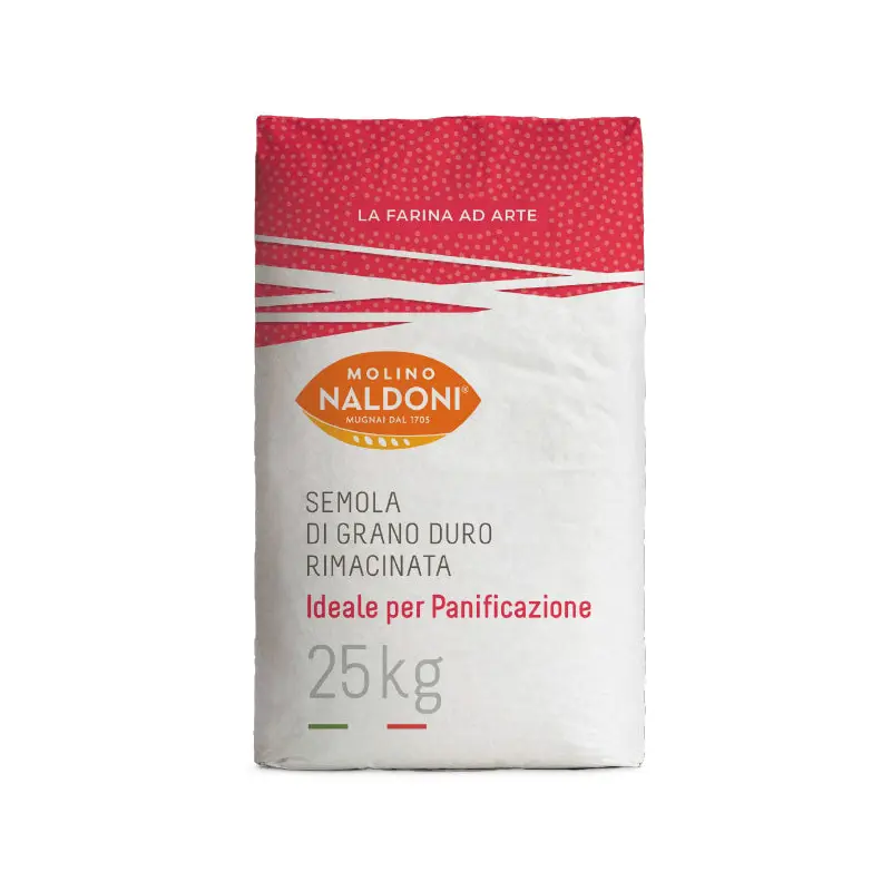 NALDONI - SEMOLA RIMACINATA DI GRANO DURO 25KG