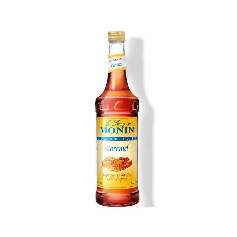 MONIN - SUGAR FREE CARAMEL SYRUP 12x750 ML