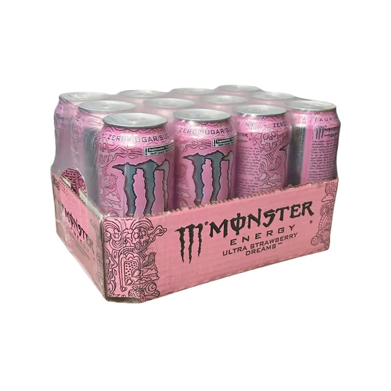 MONSTER - ENERGY ULTRA STRAWBERRY 12x473 ML