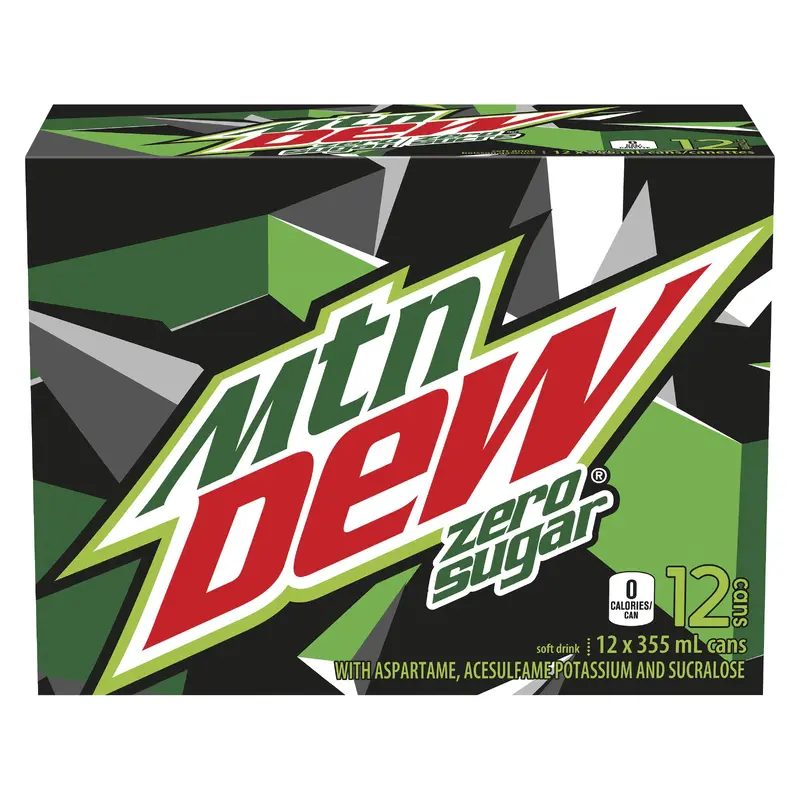 MOUNTAIN DEW - ZERO 12x355ML