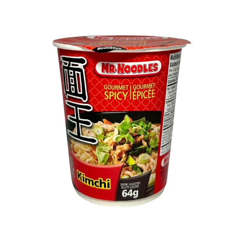 MR NOODLES - GOURMET SPICY KIMCHI 12x64GR