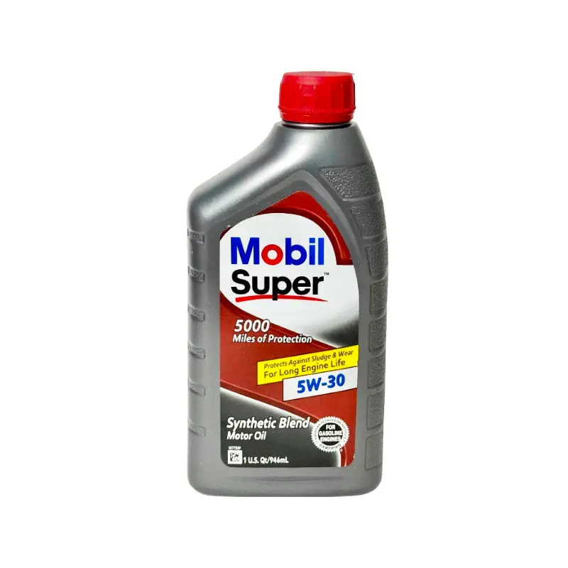 MOBIL SUPER - 5000 SYNTHETIC BLEND MOTOR OIL SAE 5W-30 946ML