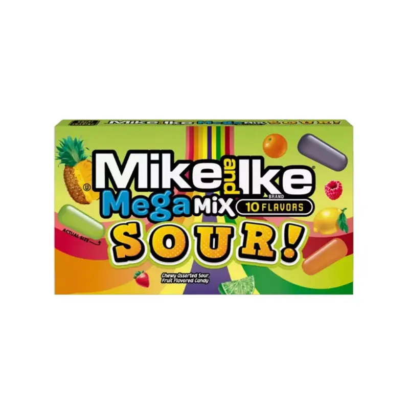 MIKE & IKE - MEGA MIX SOUR 120GR