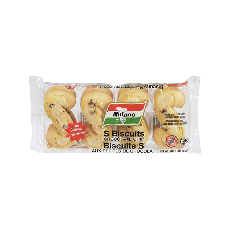 MILANO - S BISCUITS CHOCO CHIP 200GR