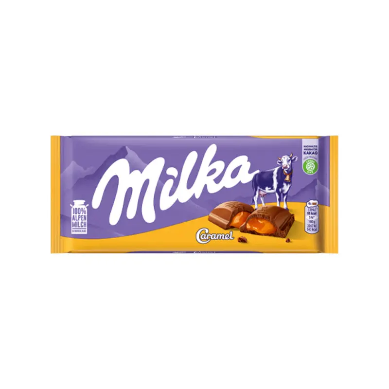 MILKA - CARAMEL 100GR