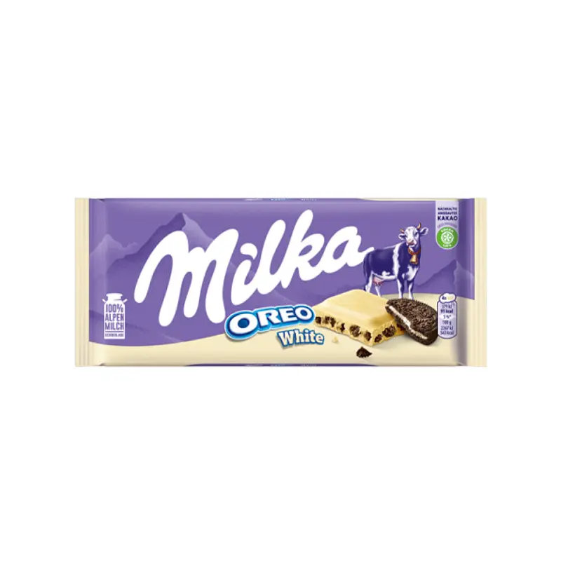 MILKA - OREO WHITE 22x100 GR