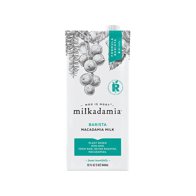 MILKADAMIA - BARISTA MACADAMIA MILK 32OZ