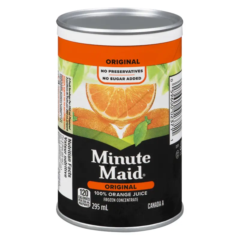 MINUTE MAID - 100% PURE ORANGE JUICE 295ML