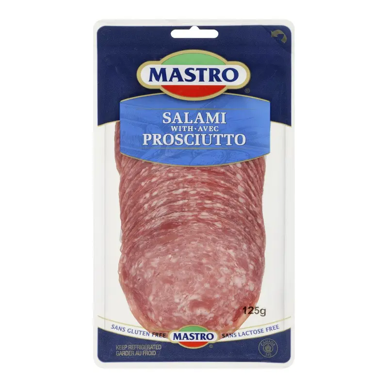 MASTRO - SALAMI WITH PROSCIUTTO 125GR