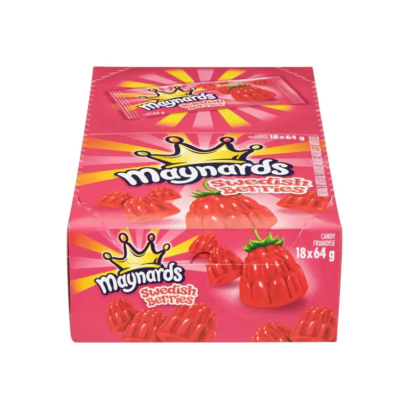 MAYNARDS - SWEDISH BERRIES 12x18x64 GR