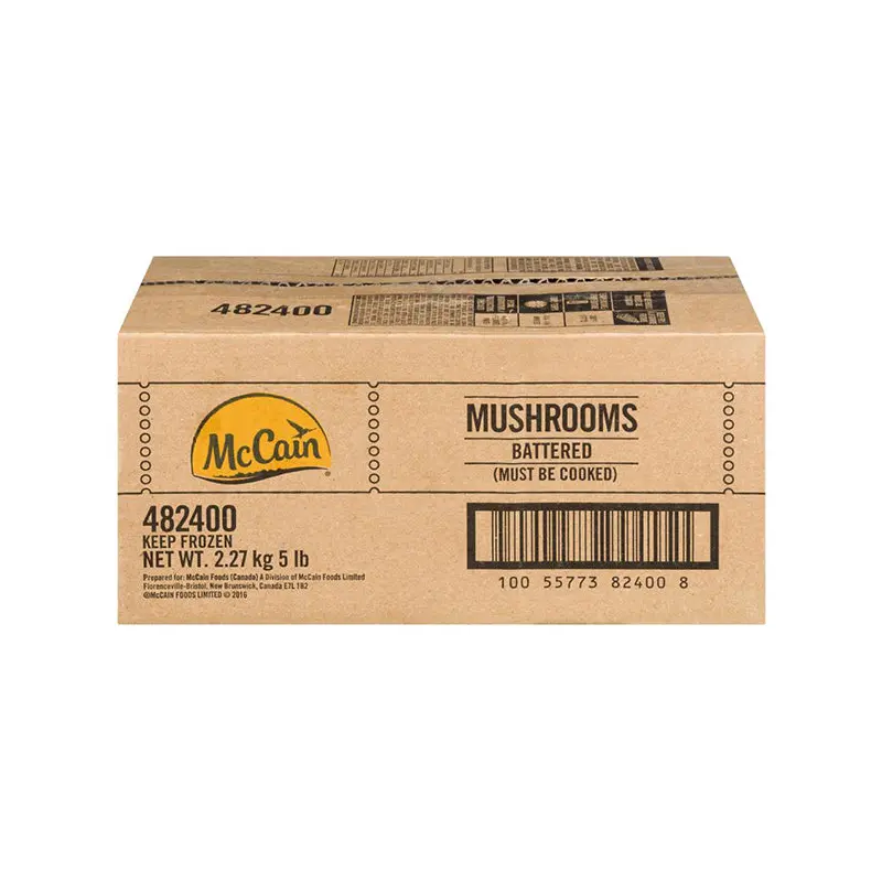 MCCAINS - BATTERED MUSHROOMS 5LBS