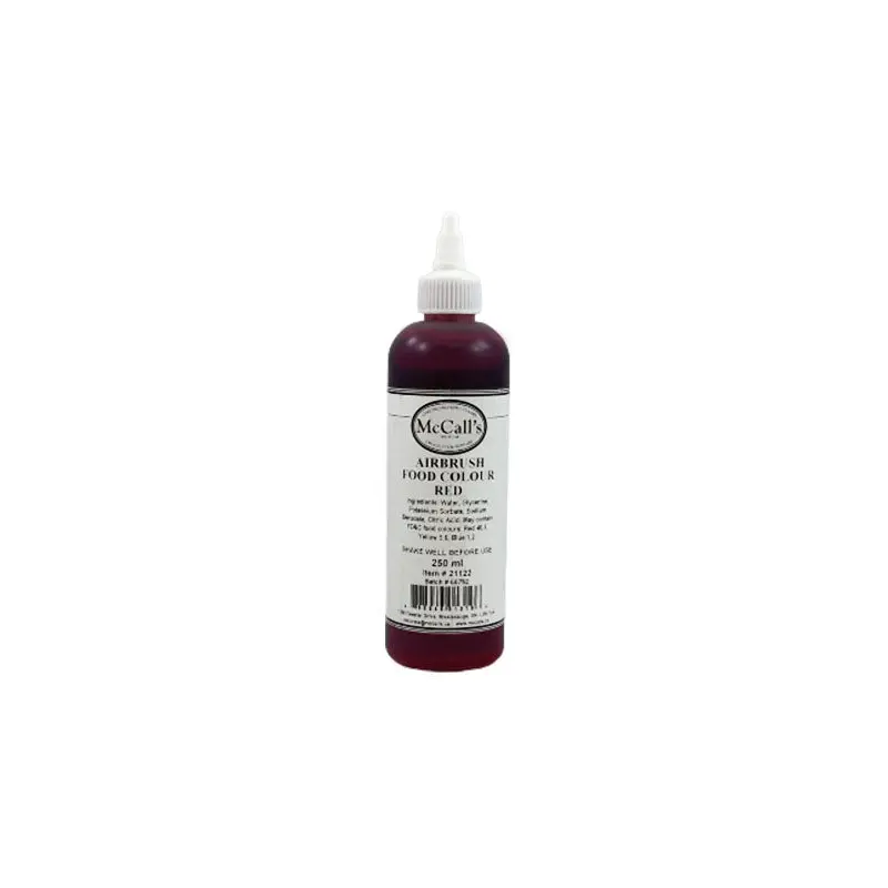 MCCALLS - AIRBRUSH COLOUR RED 250ML