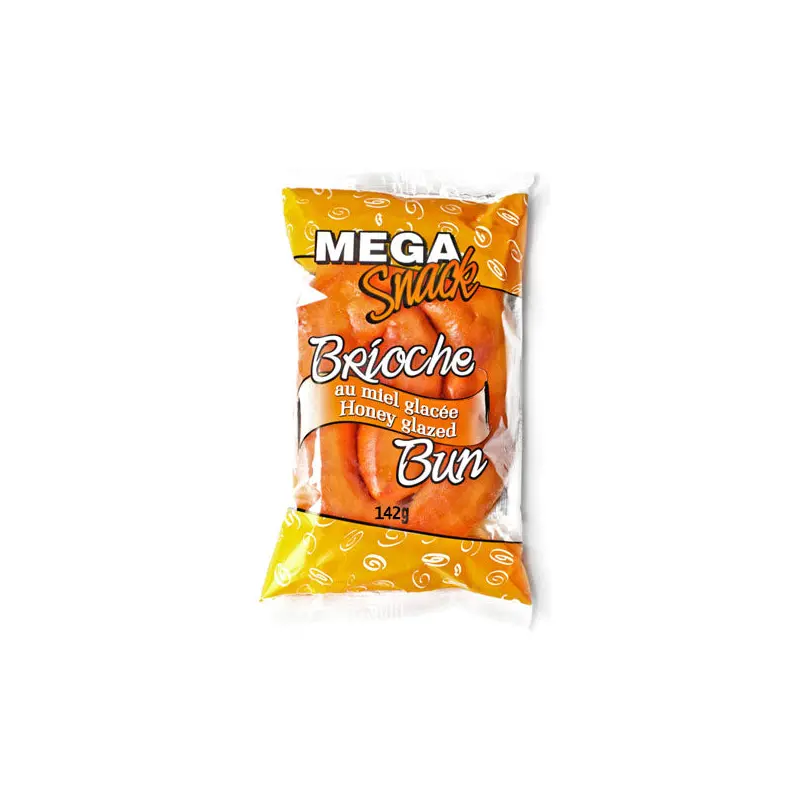 MEGA SNACK - MS HONEY GLAZED BUN 9x142 GR