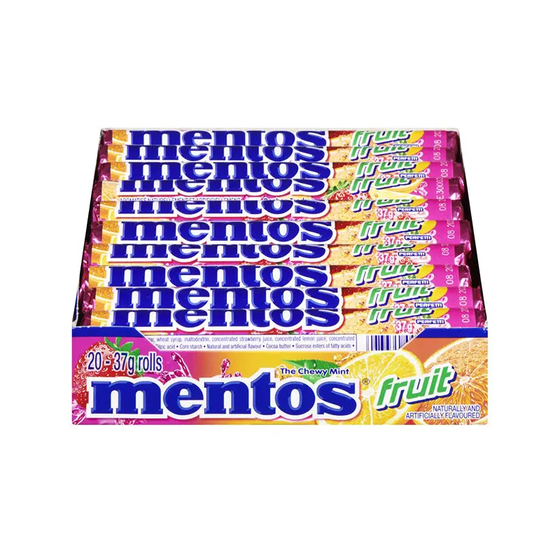 MENTOS - MIXED FRUIT 20s 20x37.5EA