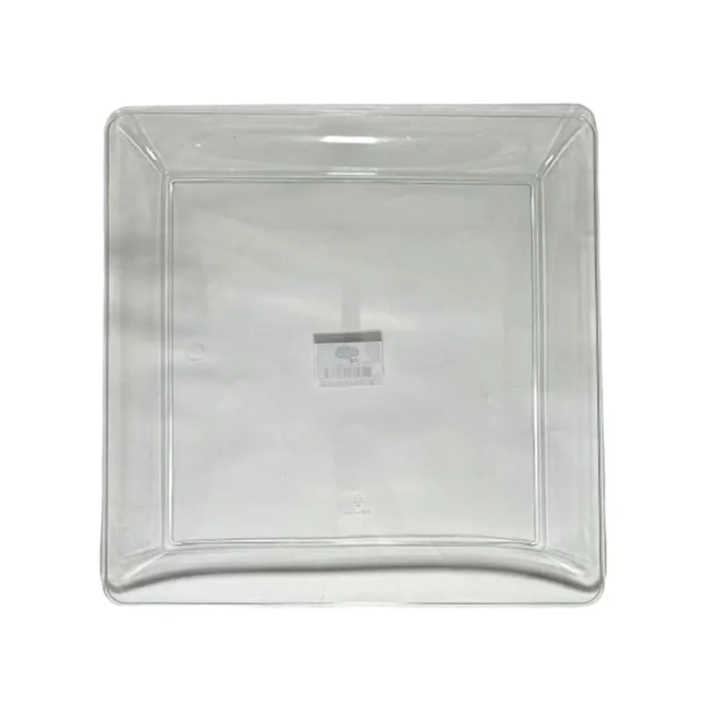 MADISON - CLEAR SQUARE TRAY 16inX16in EA