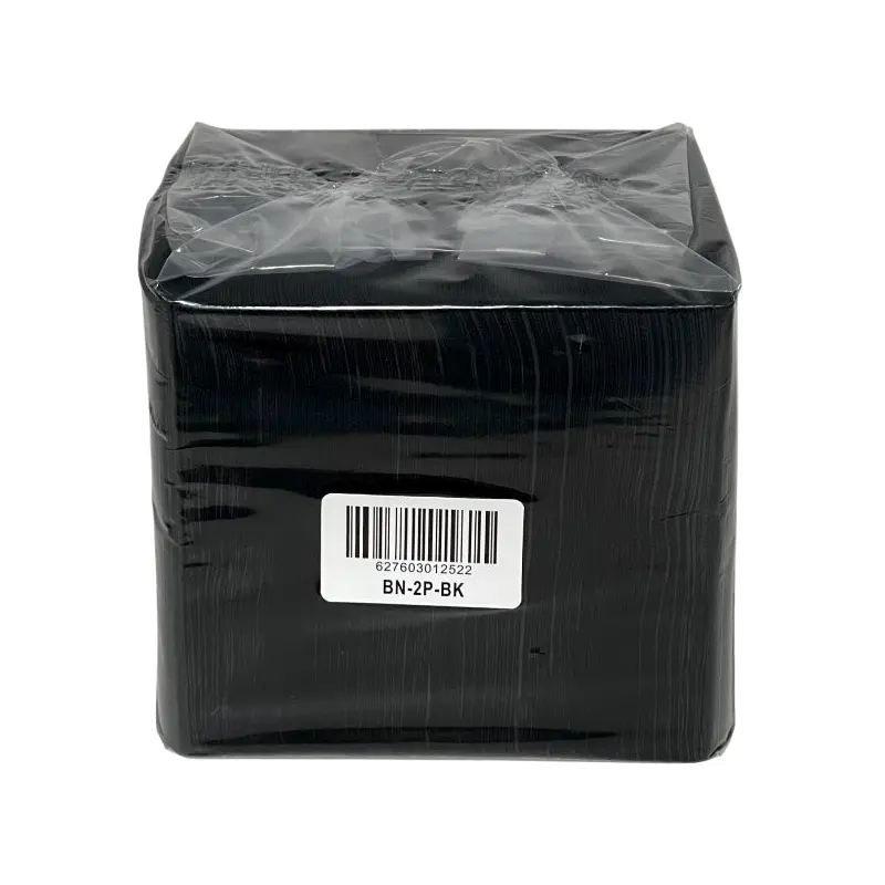 MAHER - 2PLY BEVERAGE NAPKIN BLACK 20x200 CT