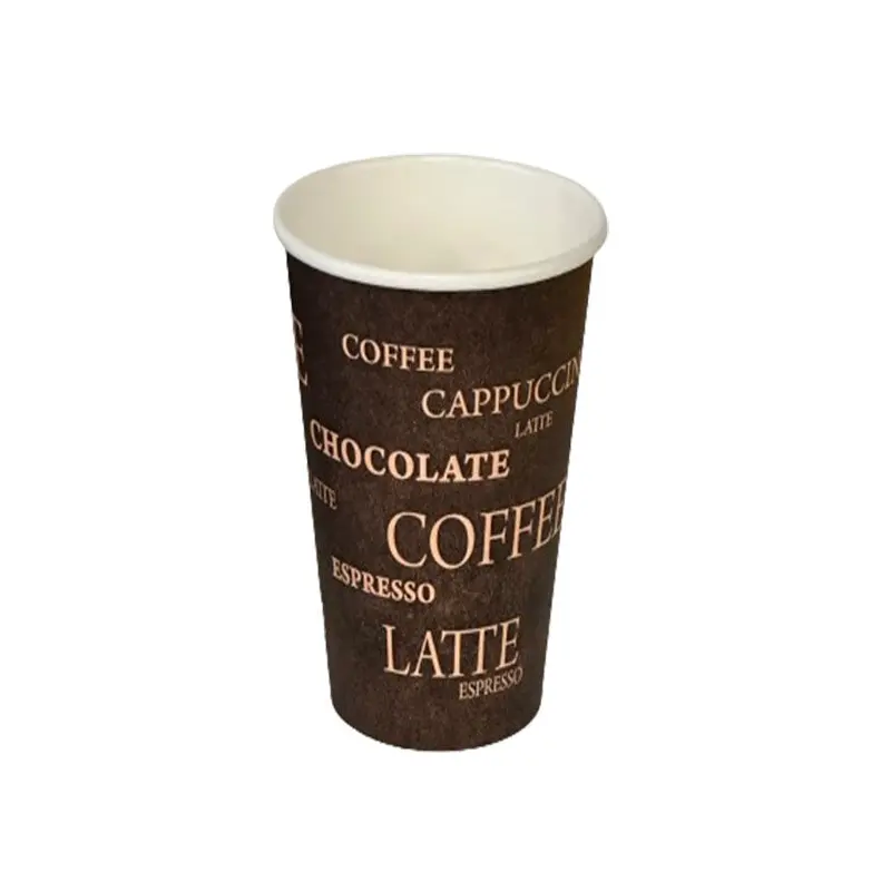 MAHER - COFFEE HOUSE PRINT PAPER CUP 16oz 50 PK