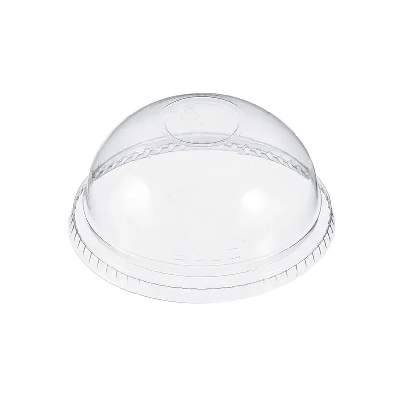 MAHER - NO-HOLE CLEAR DOME LIDS FOR CUP 98mm 50PK