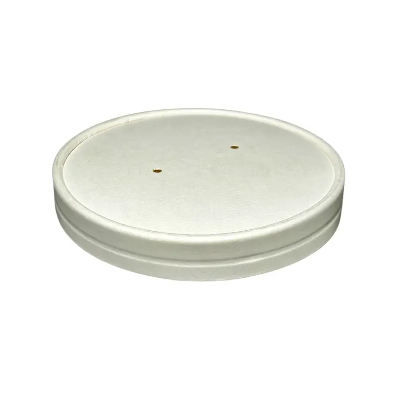 MAHER - PAPER LID FOR 115mm FOOD CONTAINERS 25 PK