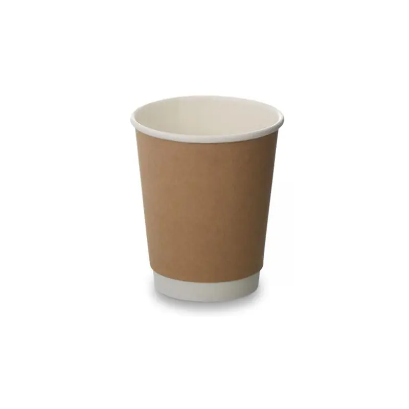 MAHER PRODUCTS - 10oz BROWN DOUBLE WALL CUP 25 PK