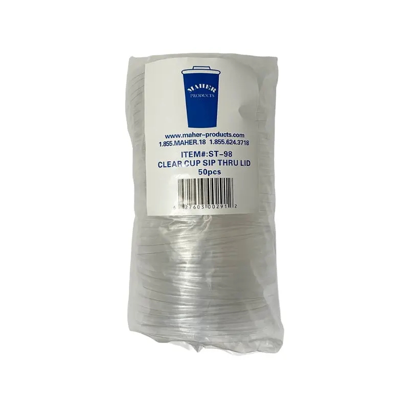 MAHER - SIP THRU LID 12/16/20OZ 50 CT