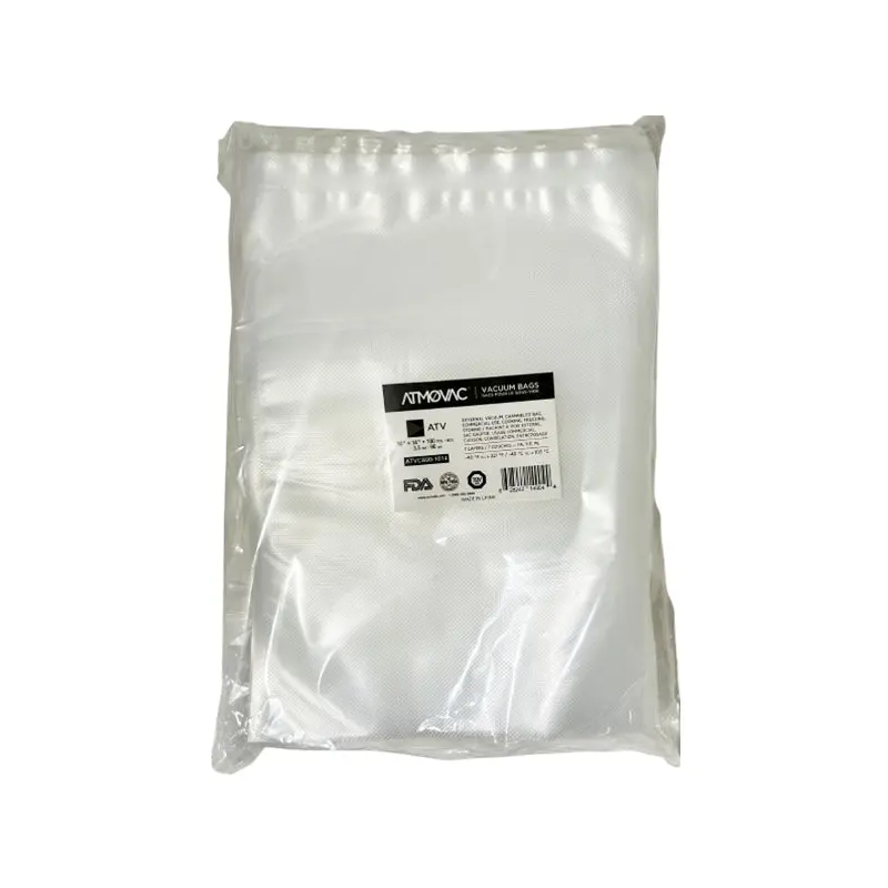 ATMOVAC - 10"x14" CHANNELLED VACUUM BAGS 10x100 CT