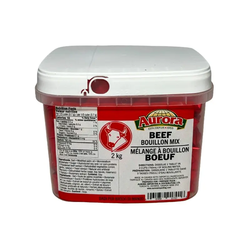 AURORA - BEEF BOUILLION CUBES 2KG