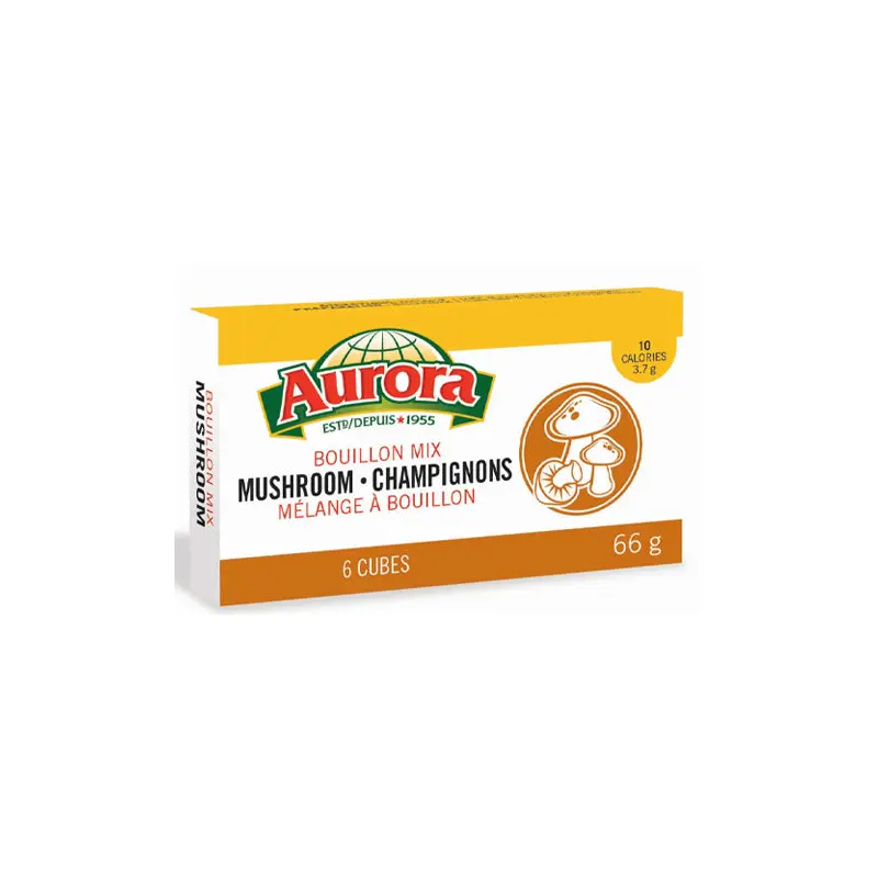 AURORA - BOUILLON CUBE MUSHROOM 66GR