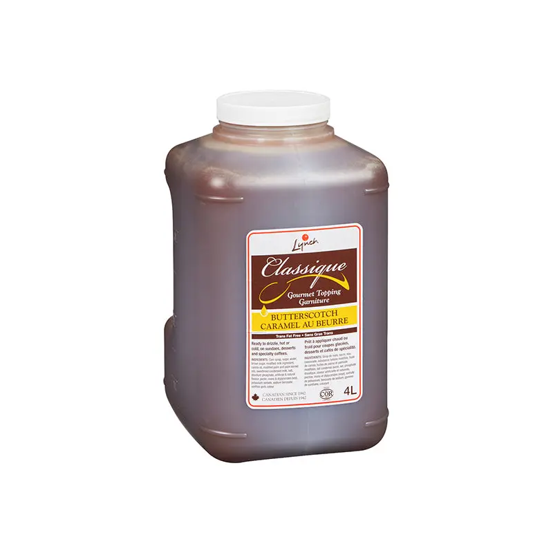 LYNCH - LY CLASSIC BUTTERSCOTCH TOPPING 2x4 LT