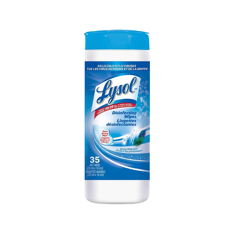 LYSOL - WIPES WATERFALL 35CT