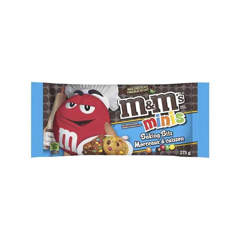 M&M - BAKING BITS MILK CHOCOLATE 12x275 GR