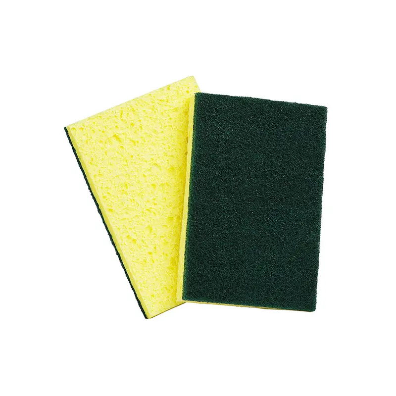 M2 - CELLULOSE SPONGE WITH SCOURING PAD 1EA