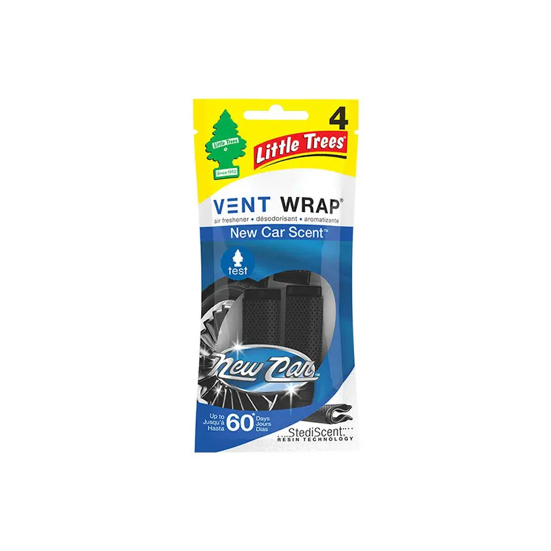 LITTLE TREE - LT NEW CAR VENT WRAP 4PK EA