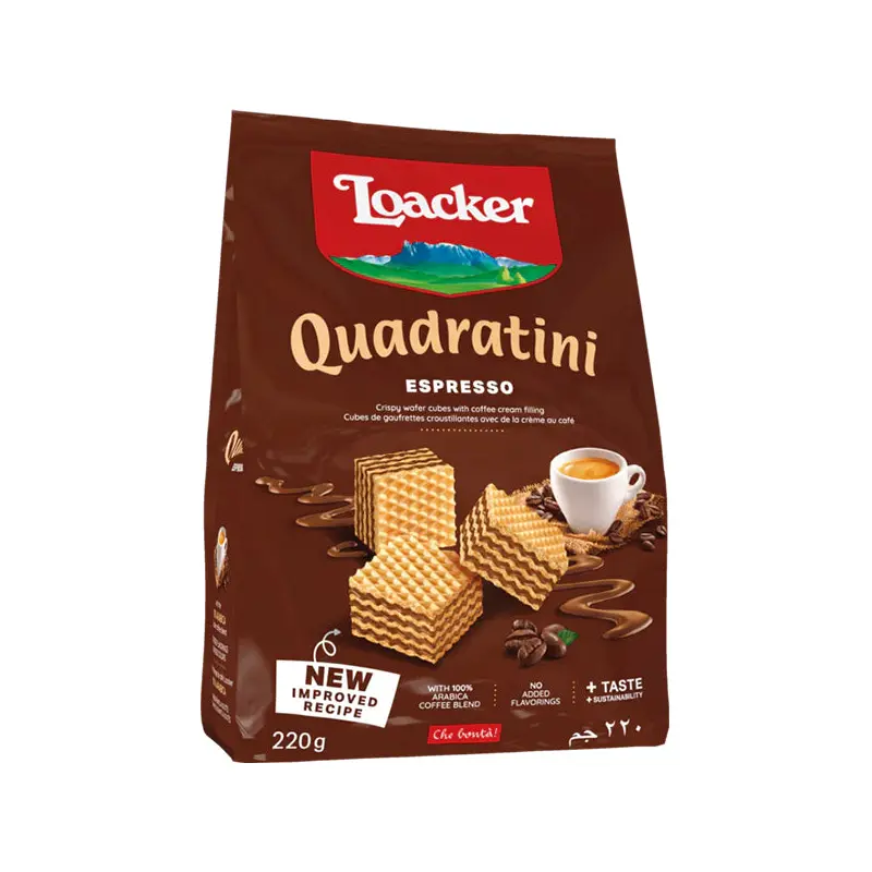 LOACKER - QUAD ESPRESSO COOKIES 220GR