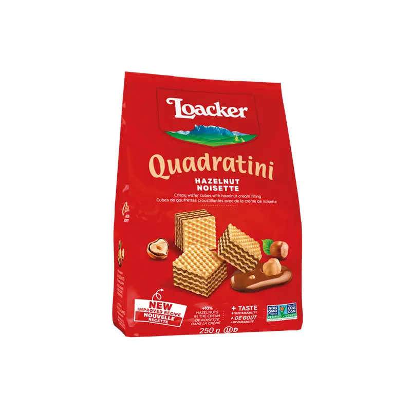 LOACKER - QUADRATINI HAZELNUT 6x250 GR
