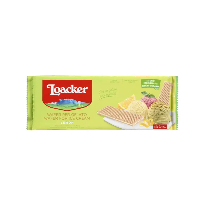 LOACKER - WAFER LEMON 150GR