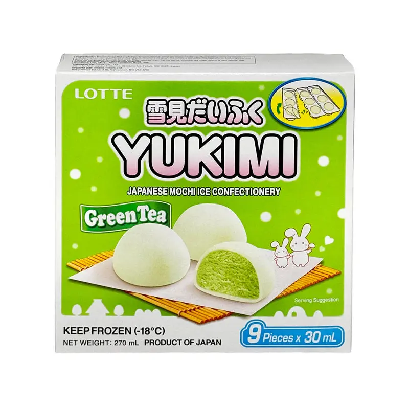 LOTTE MOCHI - GREEN TEA 8x270 ML