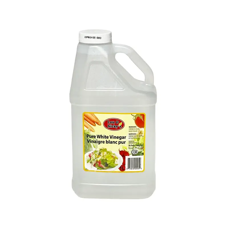 LOU AND NICKYS - PURE WHITE VINEGAR 1LT