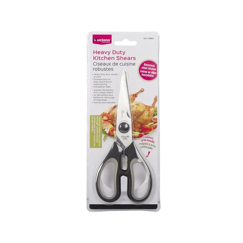 LUCIANO - HEAVY DUTY KITCHEN SHEARS EA