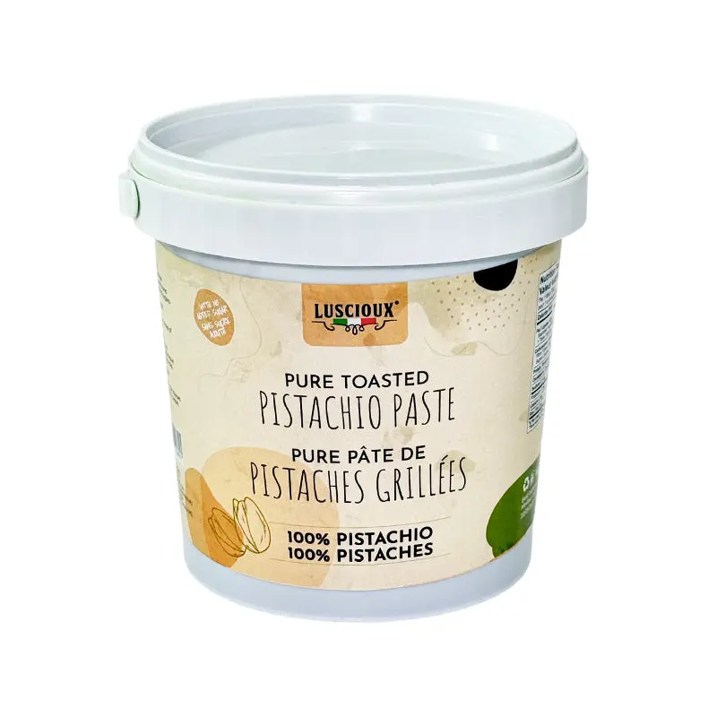 LUSCIOUX - PURE TOASTED PISTACHIO PASTE 9x1 KG
