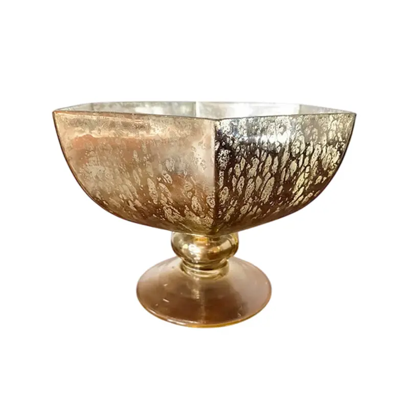LIDA VASE GOLD 5x8.5 IN