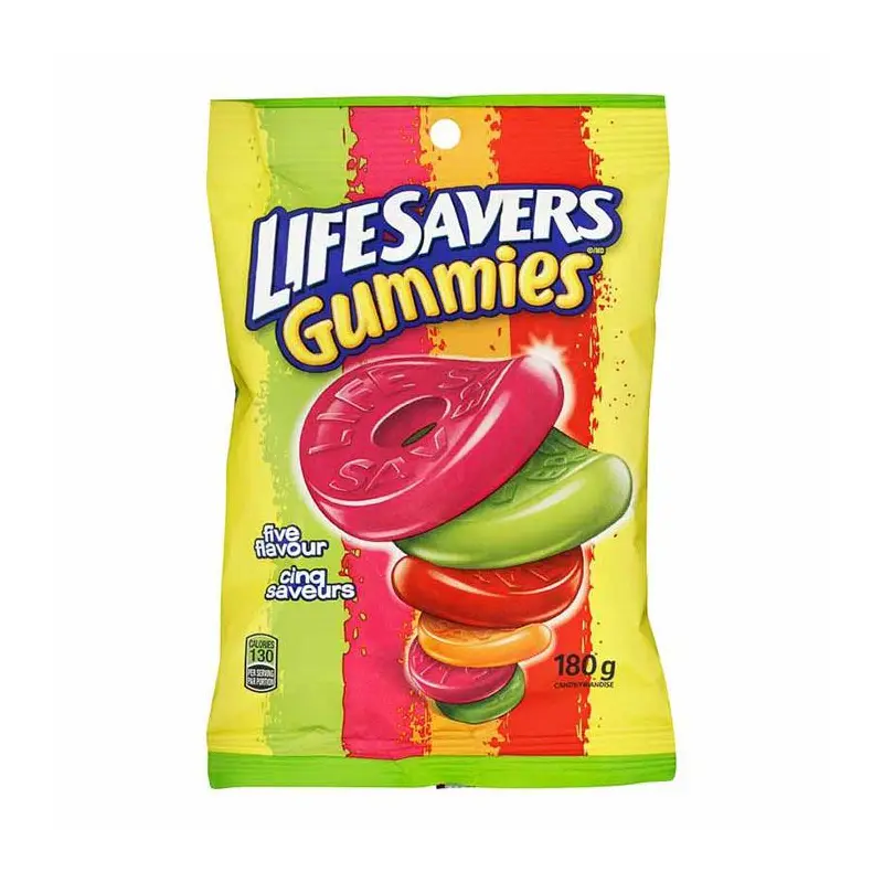 LIFE SAVERS - GUMMIES 5 FLAVOUR 180GR