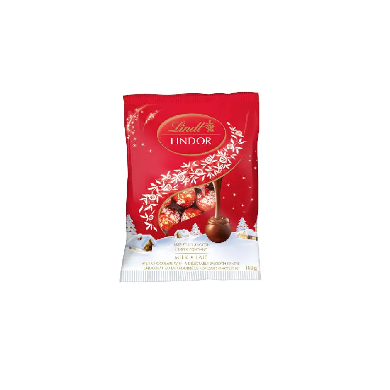 LINDT - LINDOR MINI BALL BAG MILK 100GR