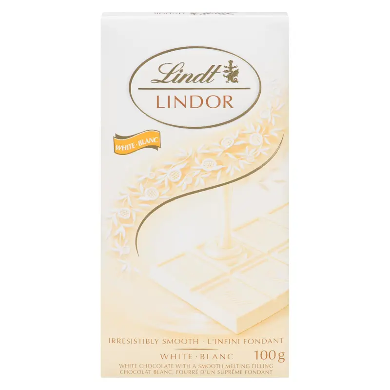 LINDT - LINDOR WHITE 100GR