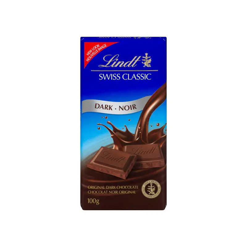LINDT - SWISS CLASSIC DARK CHOCOLATE 12x100 GR