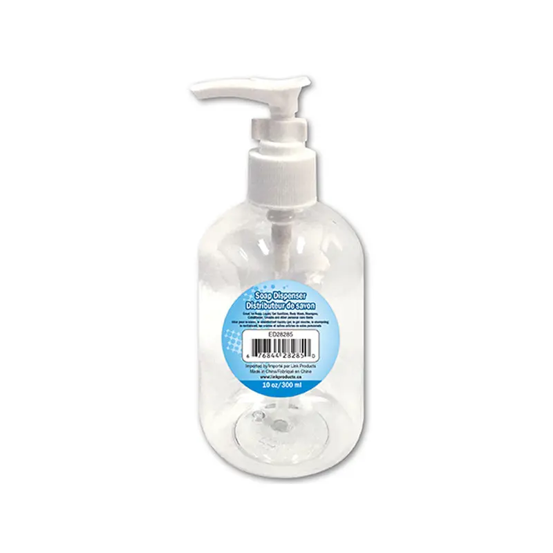 LINK - 300ML CLEAR LIQUID/GEL PUMP DISPENSER 1EA