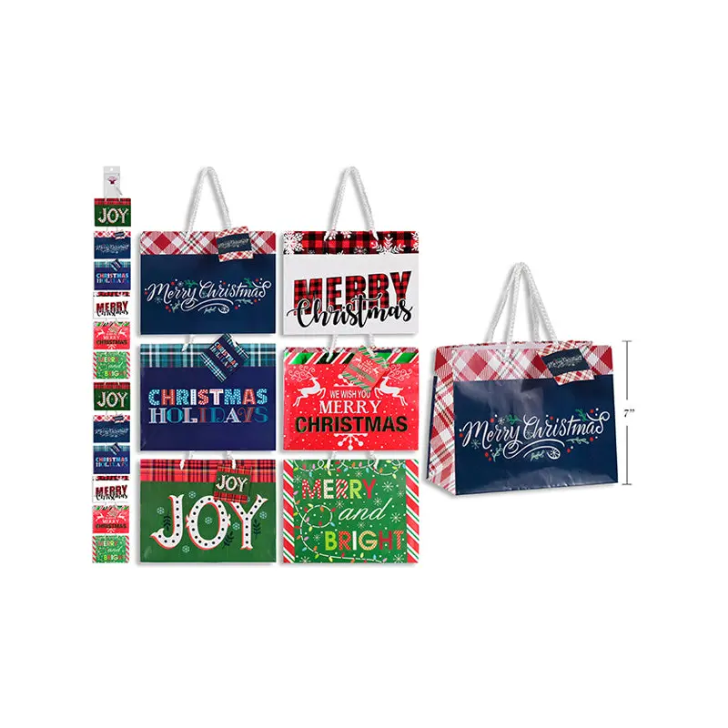 LINK - XMAS HORIZONTAL GIFT BAD MEDIUM 2 PK