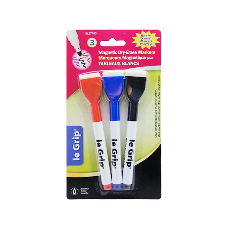 LINKS - 3PK MAGNETIC DRY ERASE MARKER EA