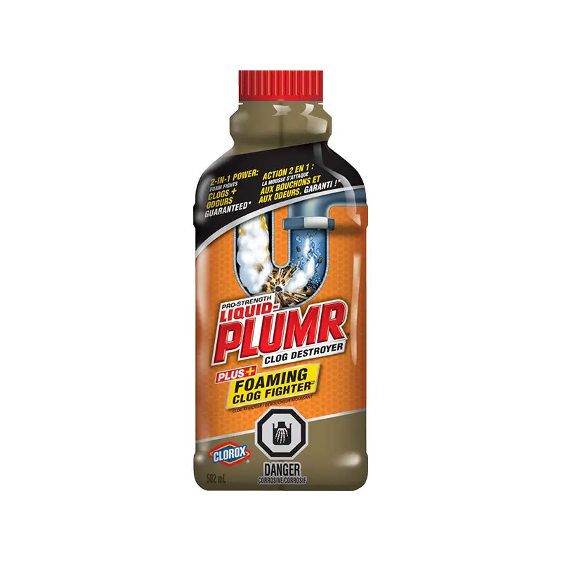 LIQUID-PLUMR - FOAMING CLOG FIGHTER 12x502 ML