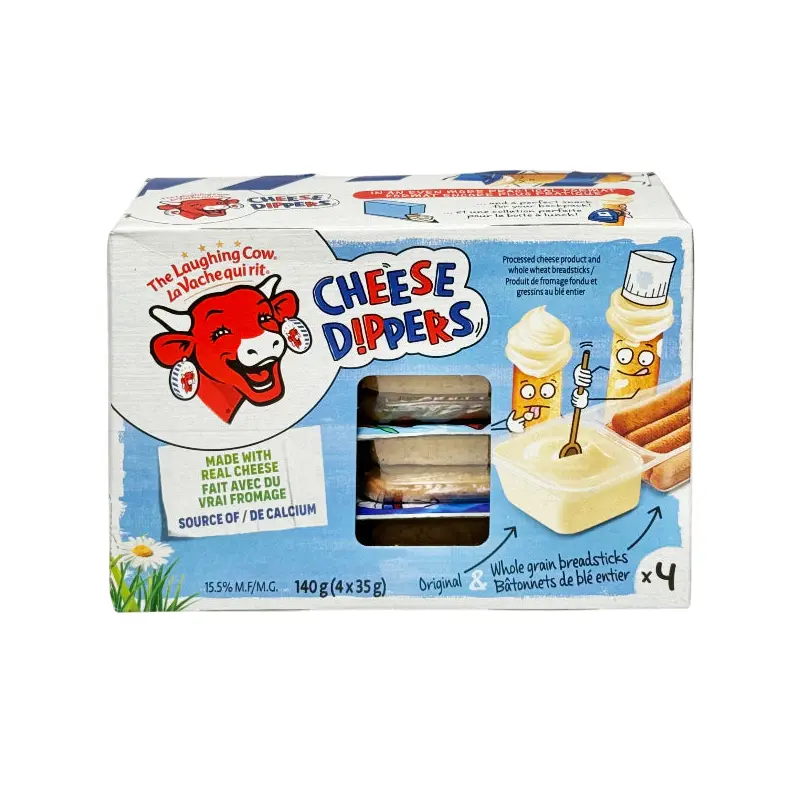 LAUGHING COW - CHEESE DIPPERS ORIGINAL 140GR